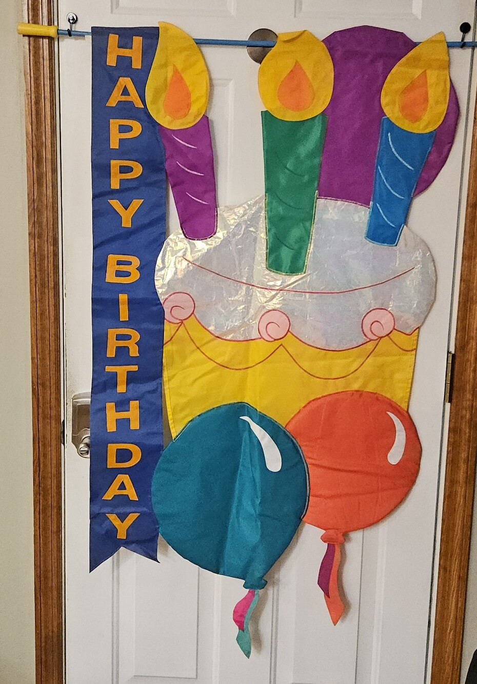 Happy Birthday Large Size Pole Flag